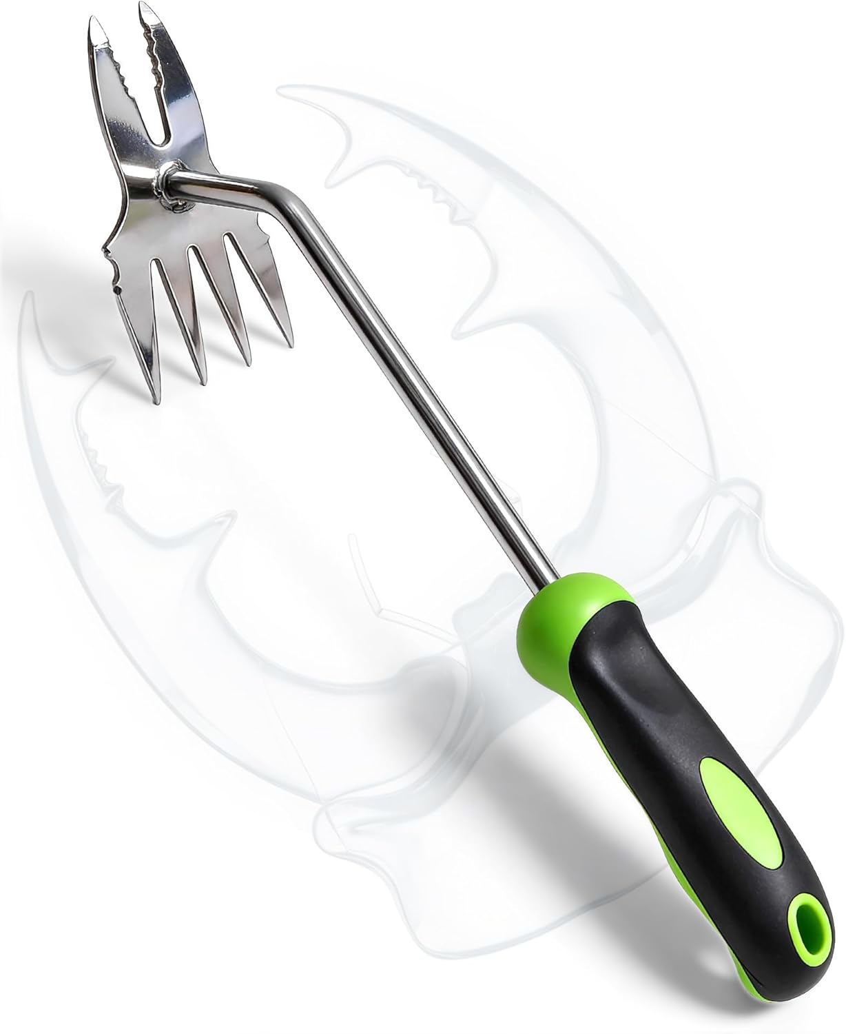 69ecdca8377f93a7753a0fad132990dbd5b96491be29e591c89b4.jpg Hand Weeder Puller Tool, Heavy-Duty Stainless Steel Root Removal Tool with Ergonomic Non-Slip Handle, Manual Dandelion Remover for Garden Lawn Yard, Handheld Weeding Tool for Deep Roots, 1 Pack