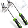 69ecdca91d5dd3bababe28e6e9f67815aa997def950eb07ad2615.jpg Hand Weeder Puller Tool, Heavy-Duty Stainless Steel Root Removal Tool with Ergonomic Non-Slip Handle, Manual Dandelion Remover for Garden Lawn Yard, Handheld Weeding Tool for Deep Roots, 1 Pack