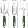 69ee284464fb472a08f1f4051d1d68fc135c6fe0f5c1af4c47645.jpg Garden Tools Set, 3 Pack Heavy Duty Gardening Tools Set Include Garden Shovel, Transplant Trowel and Hand Rake with Ergonomic Non-Slip Handle, Aluminum Alloy Lawn and Garden Hand Tools for Planting