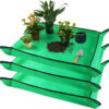 69ee2919aa0d5482235c5f194ed34c7a9b0933a5b7051dea73caf.jpg Repotting Mat for Indoor Plant Transplanting Control Mess, 26.8"X26.8" Waterproof Succulent Potting Mat Square Planting Tray Soil Change Mat Gardening Gifts for Plant Lovers