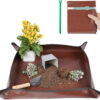 69ee291d6763dc5a1455550f46c94e0088bad3e9c1bd4015520d2.jpg Repotting Mat for Indoor Plant Transplanting Control Mess, 26.8"X26.8" Waterproof Succulent Potting Mat Square Planting Tray Soil Change Mat Gardening Gifts for Plant Lovers