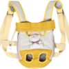 6abcb35d80f3fdf37b18bb431b59d2bf2aa0d9b1074b47b54b1d1.jpg Yellow and white canvas front pet carrier